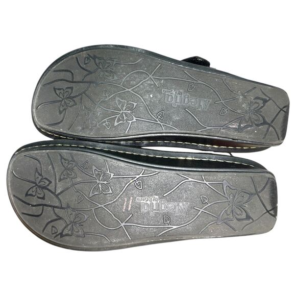 Alegria Vie 155 Vienna Shine On Metallic Mermaid Sandals EU 40 US 9.5 - 10 - Picture 10 of 11